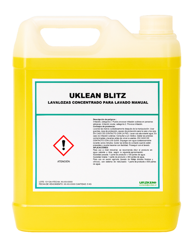 Blitz - Lavalozas Concentrado Limón 5 Litros