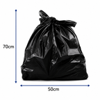Bolsa de Basura Negra 50x70