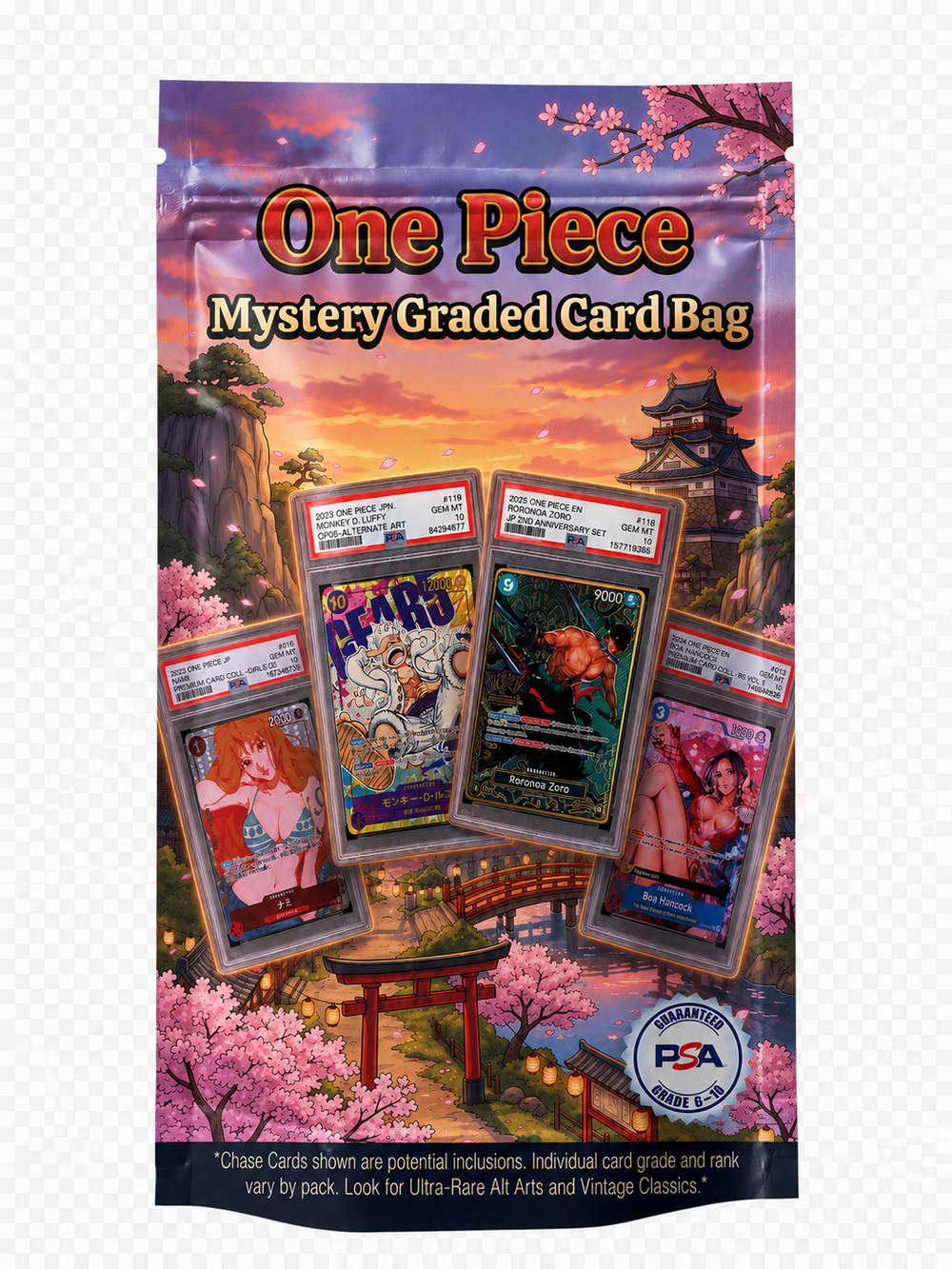 One Piece Mystery Graded Card Bag