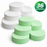 Kit Tabletas Cloradoras + Decloradoras 36 Unidades (18+18)