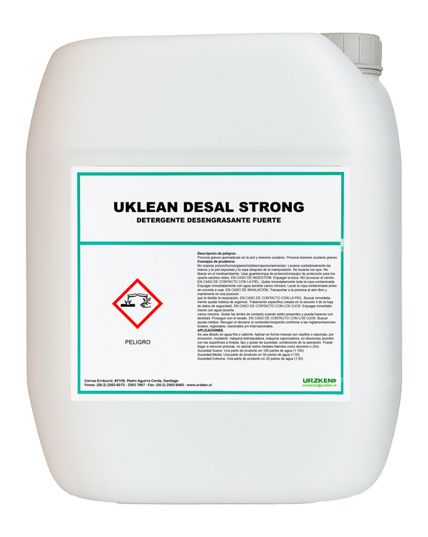 Desal Strong - Desengrasante Industrial Alta Alcalinidad