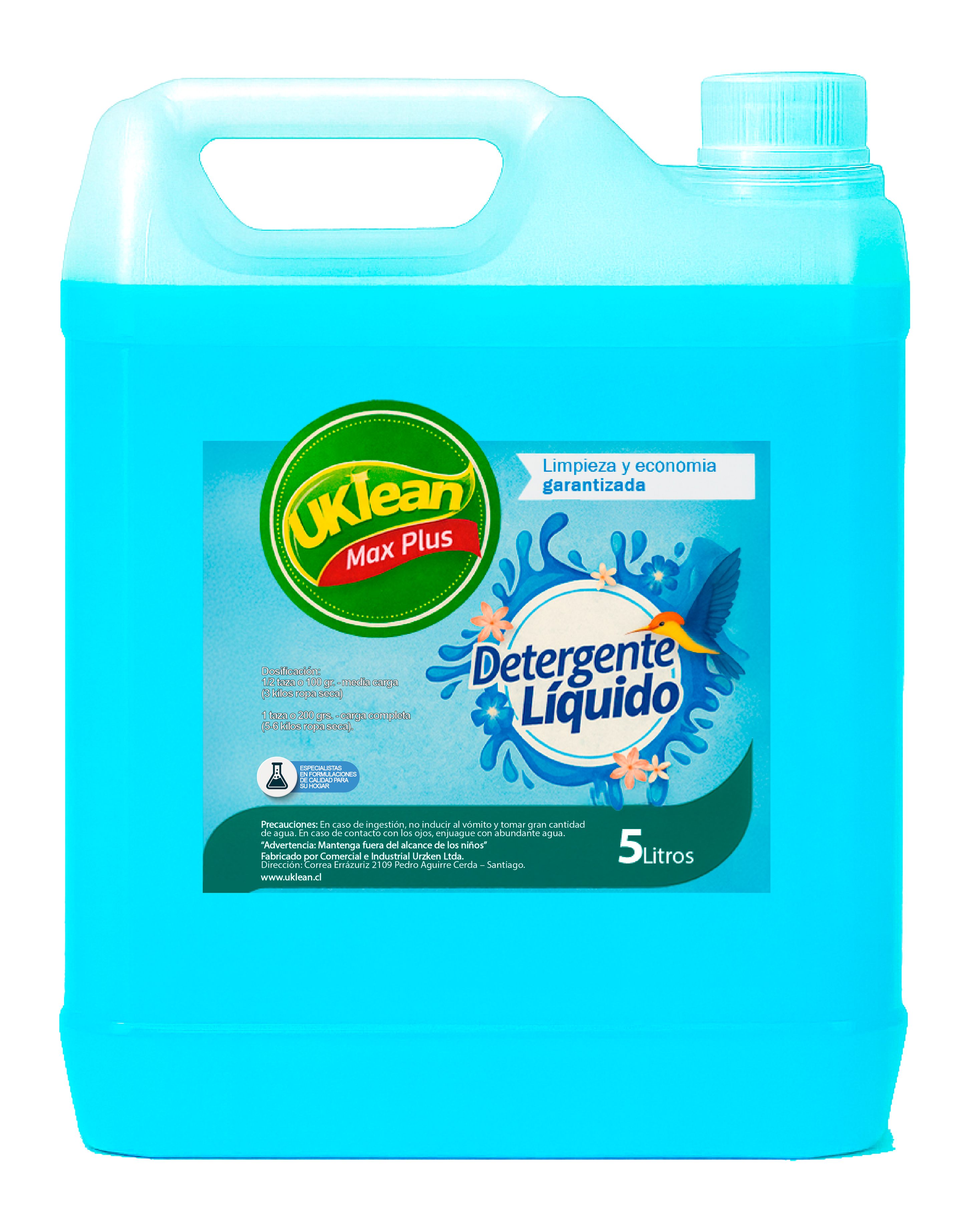 Detergente Líquido Max Plus