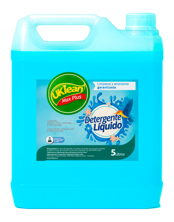 Max Plus - Detergente Líquido Concentrado 5 Litros
