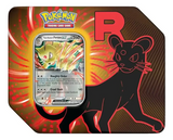 Pokémon TCG: Team Rocket Tin — Persian Inglés 2025