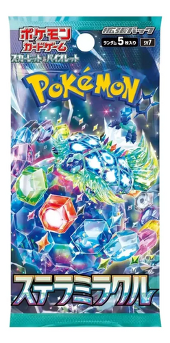 Pokémon Japonés Scarlet &amp; Violet Stella Miracle — Potenciador