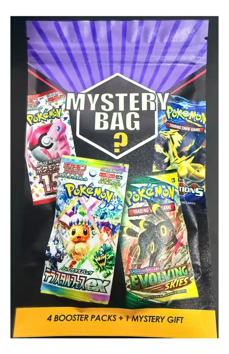 Mystery Box Sobres Pokémon Inglés y Japonés Originales + Gif