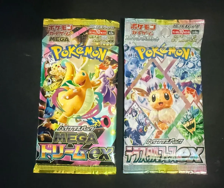 Pack Sobre Japonés Pokémon Mega Dream y Terastal Festival
