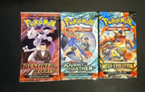 Set 3 Sobres Pokémon Inglés Originales