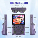 Consola K36 Púrpura Memoria de 64 GB Más de 10 consolas emulables