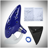 Ocarina genérica con accesorios en caja
