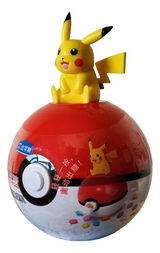 Pokebola con Figura Sorpresa y Gomitas — Original LEDA