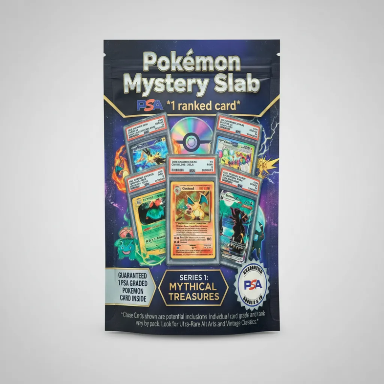Pokémon Mystery Slab PSA — Carta Sorpresa