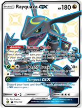 Destinos ocultos Poderes Supremos Rayquaza GX