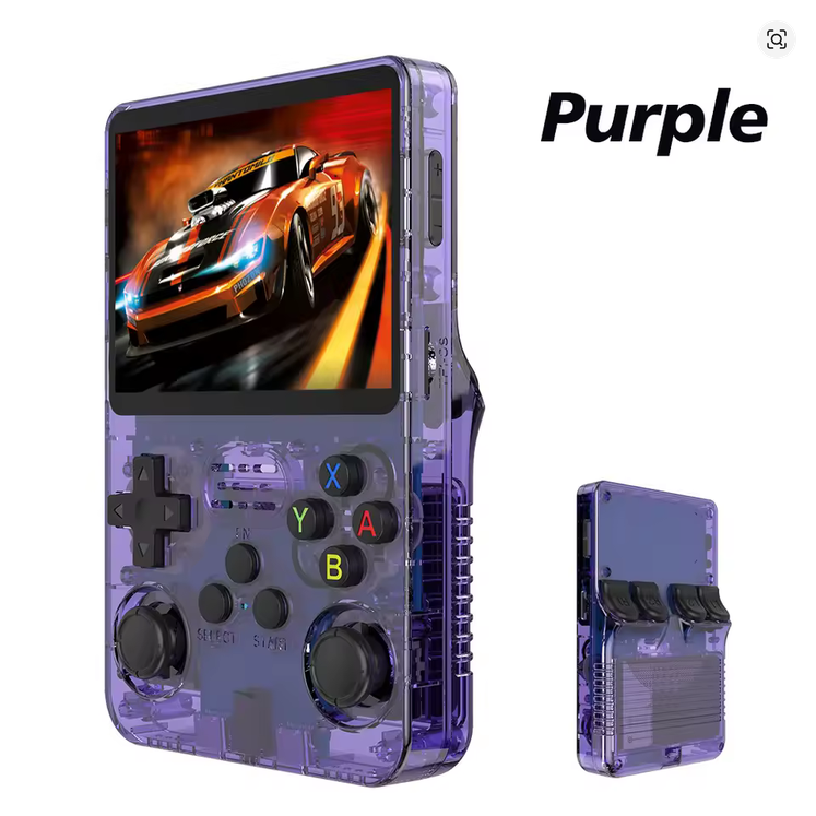 Consola K36 Púrpura Memoria de 64 GB Más de 10 consolas emulables