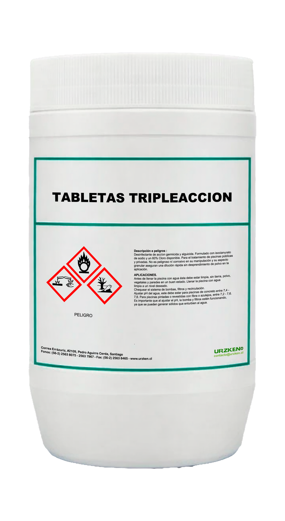 Tabletas Triple Acción - Pote 1 Kg