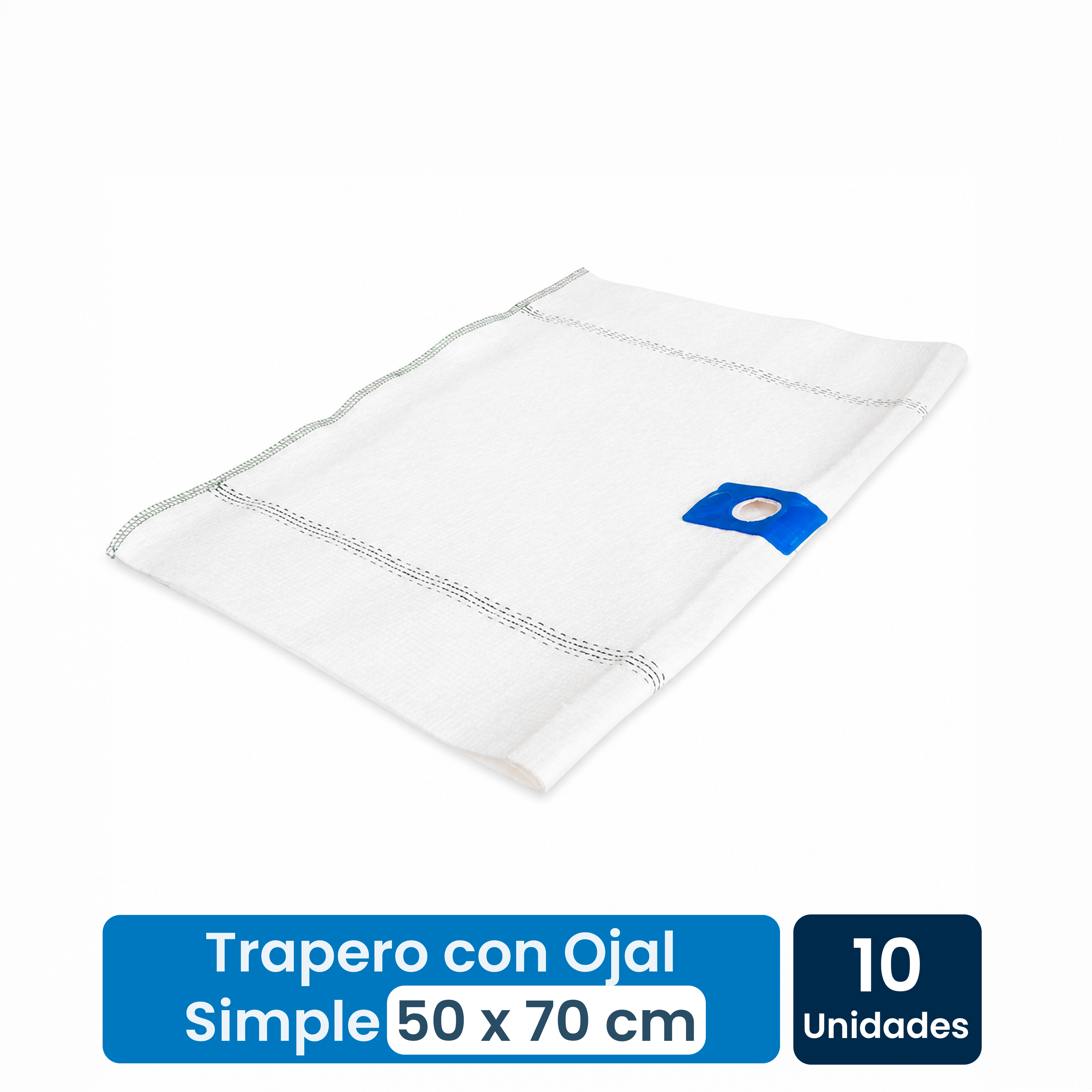 Trapero con ojal simple y doble