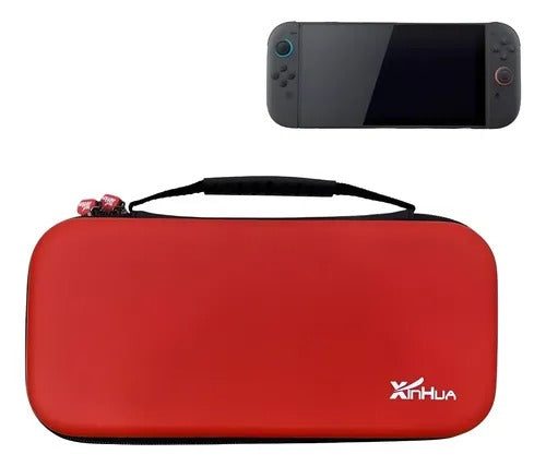 Estuche Rojo para Nintendo Switch 2 + 11 Accesorios