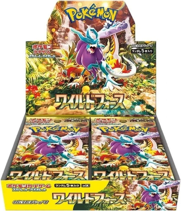 Pokémon TCG Wild Force — Booster Pack Japonés