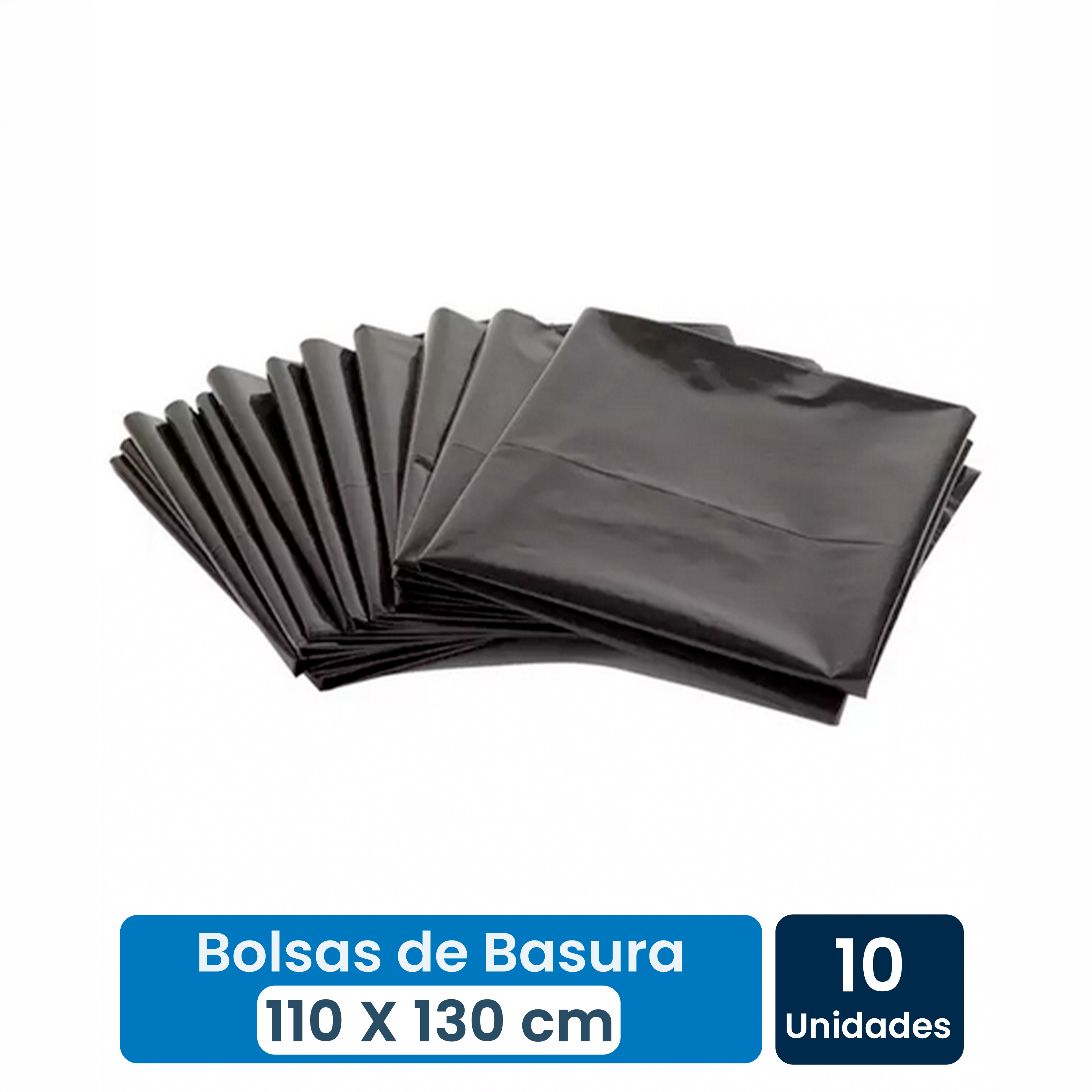 Bolsa de Basura Negra 110x130