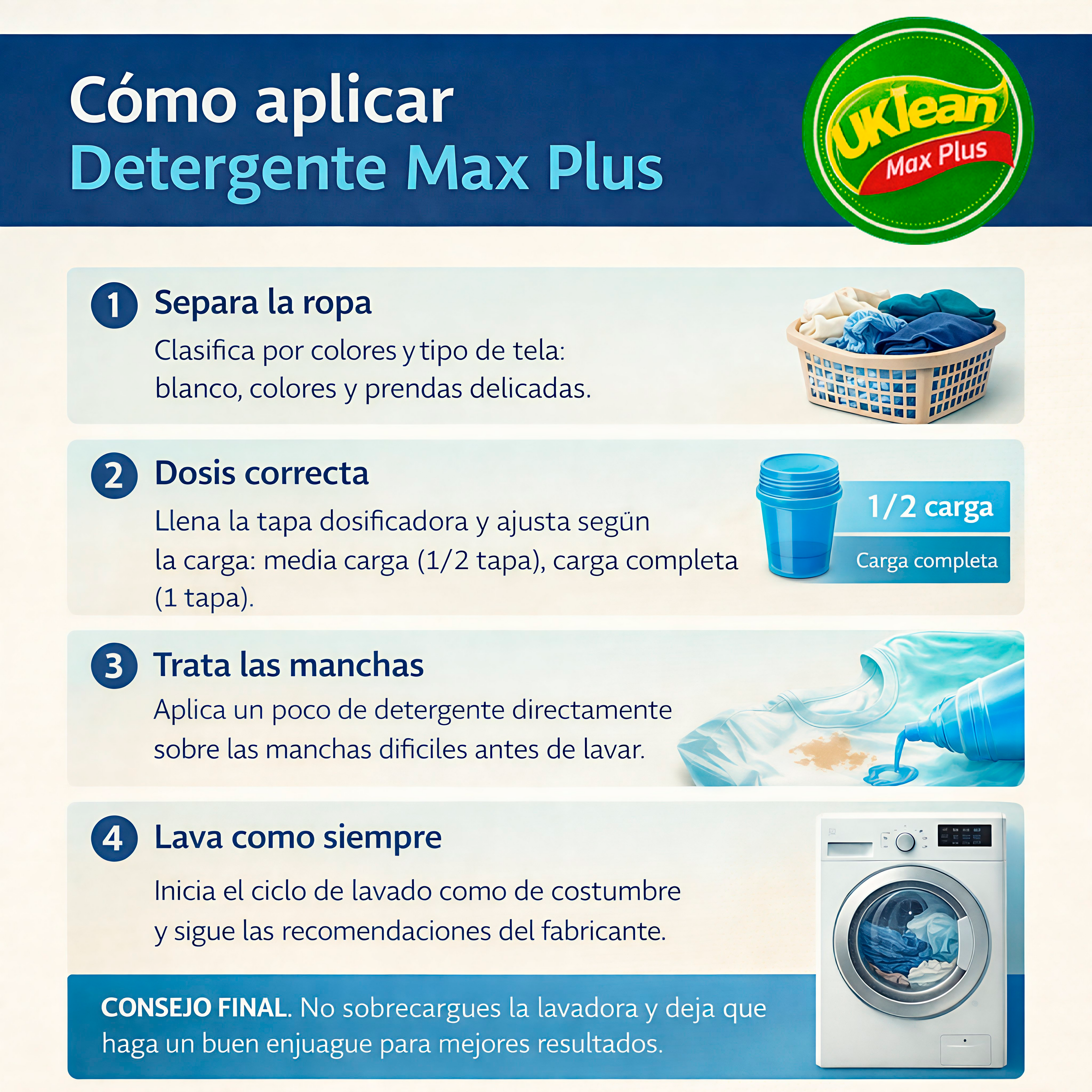 Detergente Líquido Max Plus