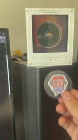 Reproductor de música magnético retro