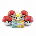 Set 5 Pokebolas con Figura Sorpresa — Original LEDA Pokémon